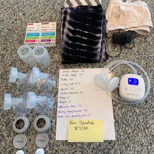 Ameda Mya, nursing scarves, hands free pumping bra